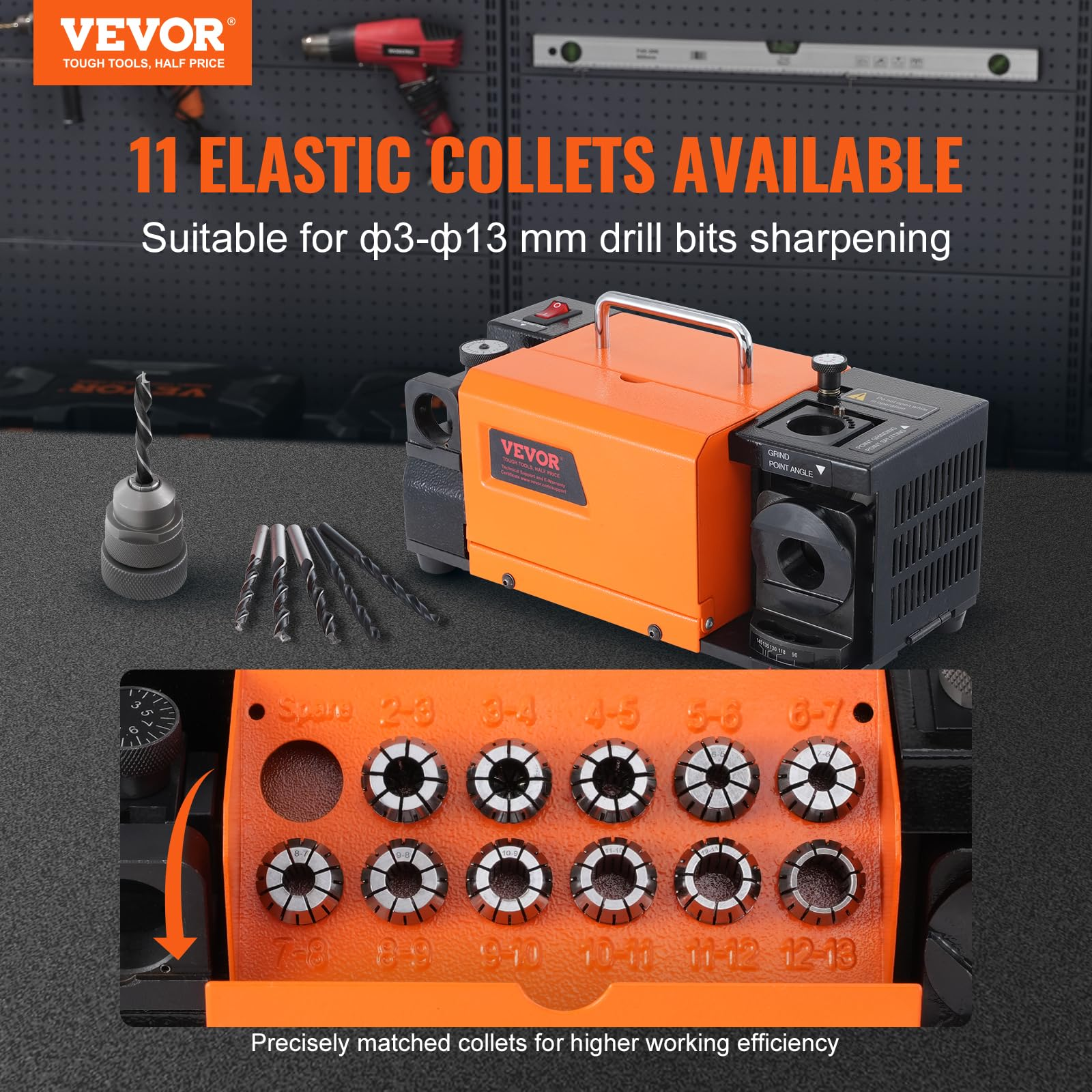VEVOR MR-13B Bohrerschleifmaschine