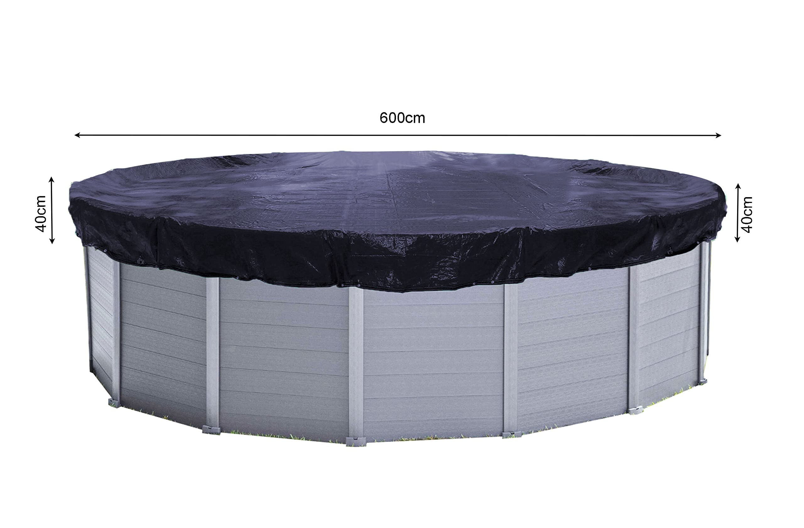 QUICKSTAR Rond Ø 680 cm Bâche de piscine