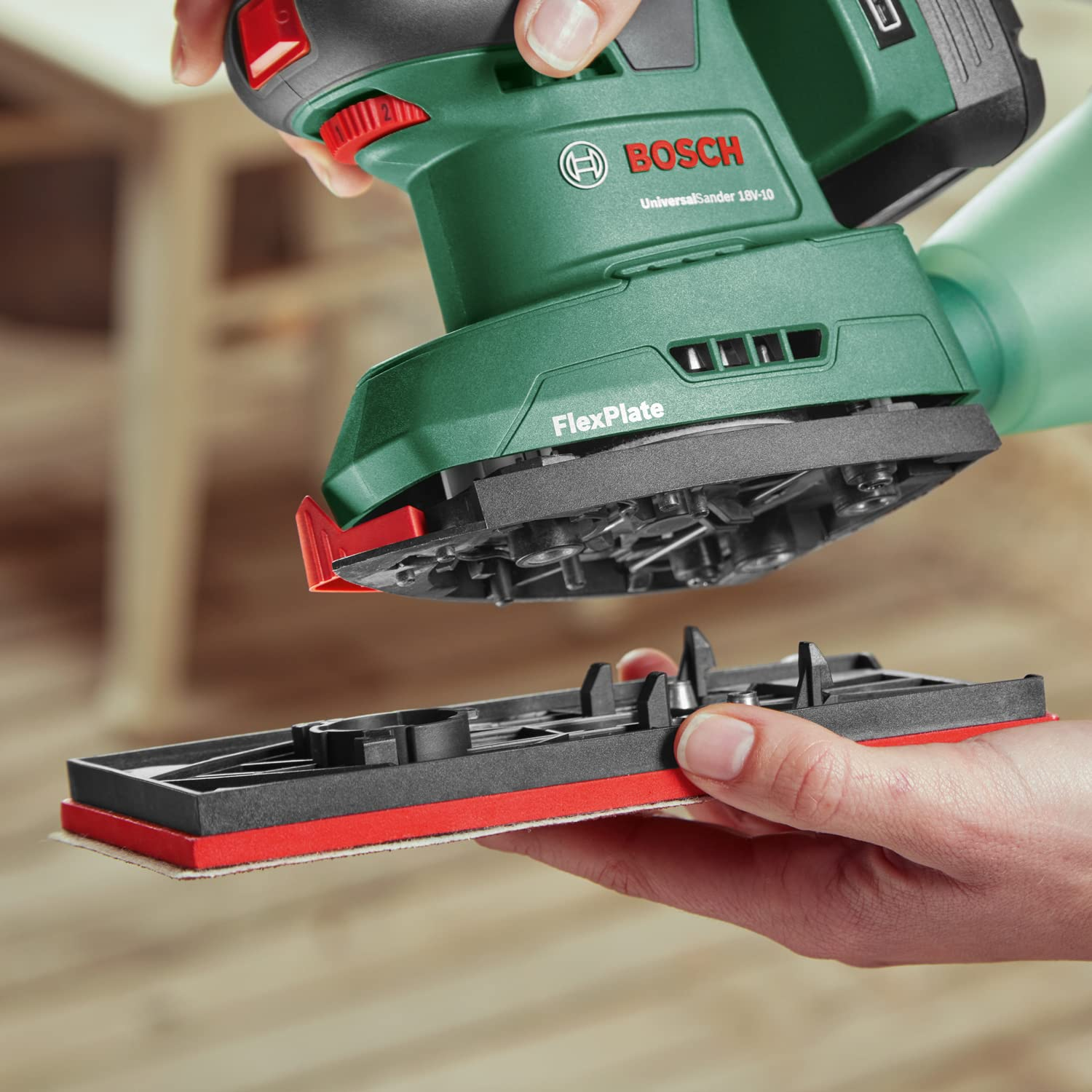BOSCH UniversalSander 18V-10 Multischleifer