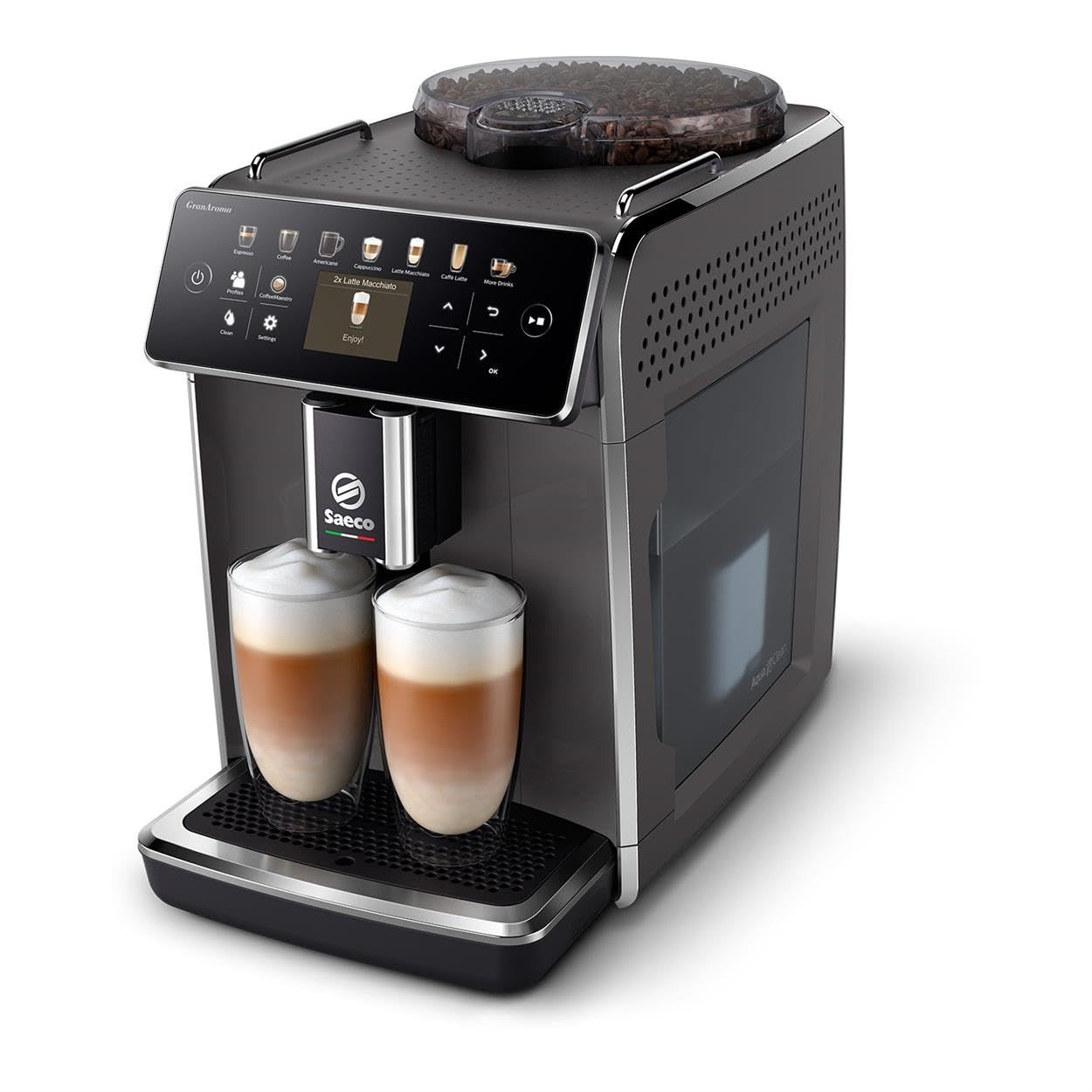 PHILIPS Saeco GranAroma SM6580/10 Macchina da caffè automatica Nero