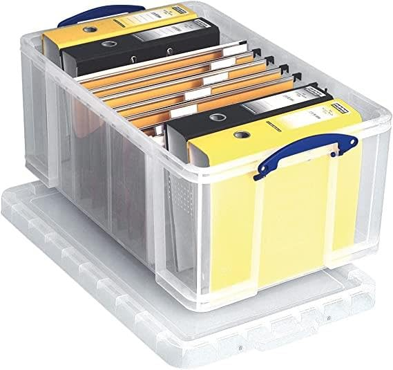 REALLY USEFUL BOX 64L Scatola portaoggetti Trasparente