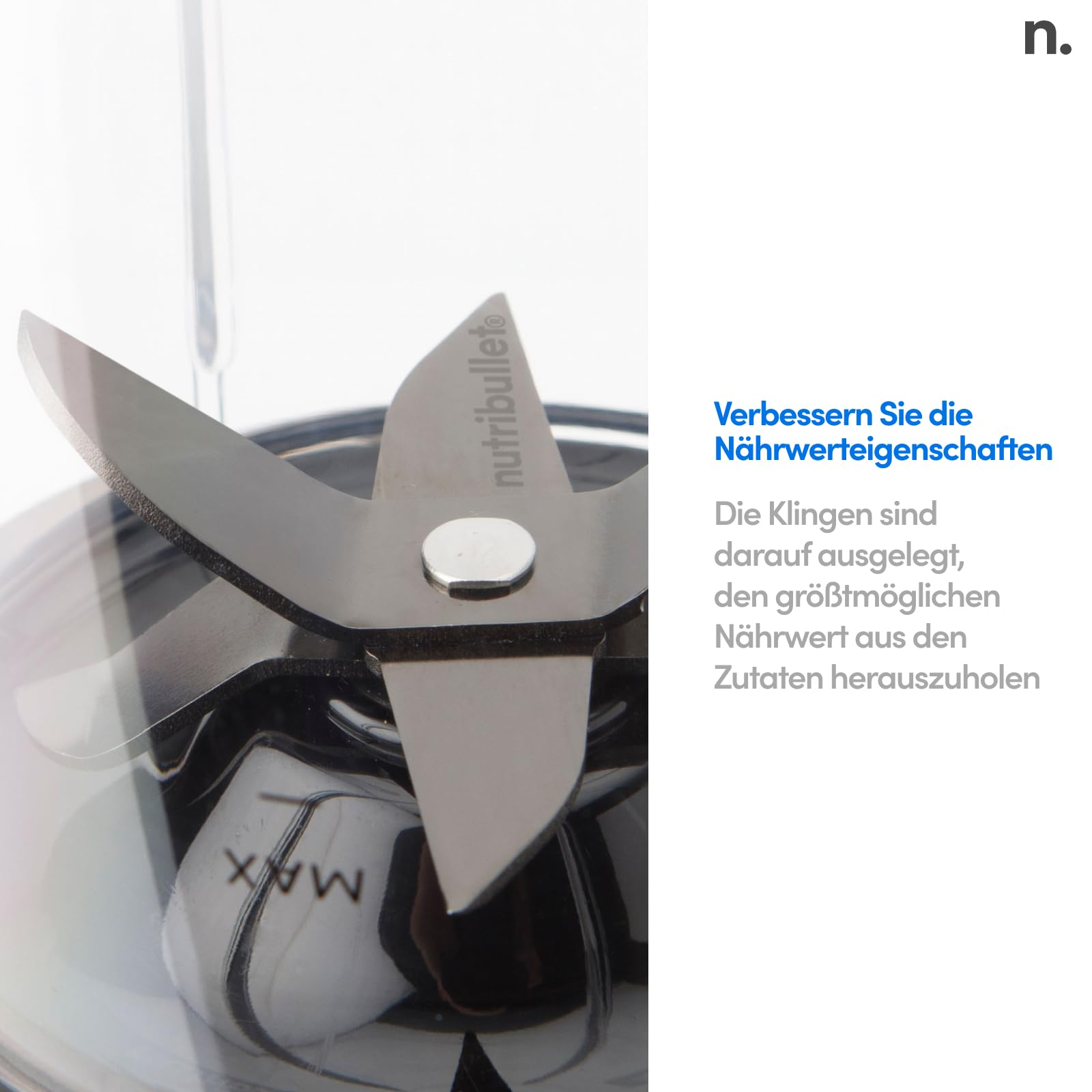 NUTRIBULLET NB1004DGB Standmixer Dunkelgrau (1000 W, 900 ml)