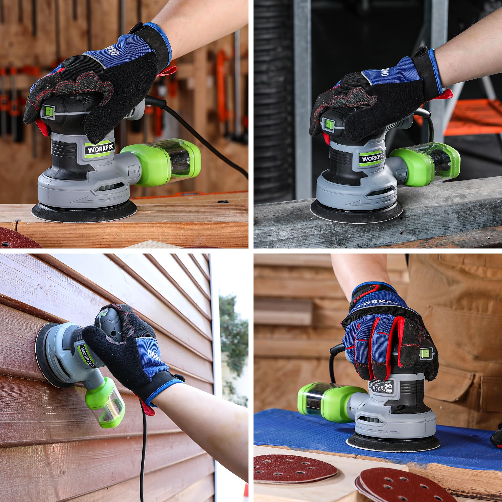 WORKPRO W125262 Exzenterschleifer
