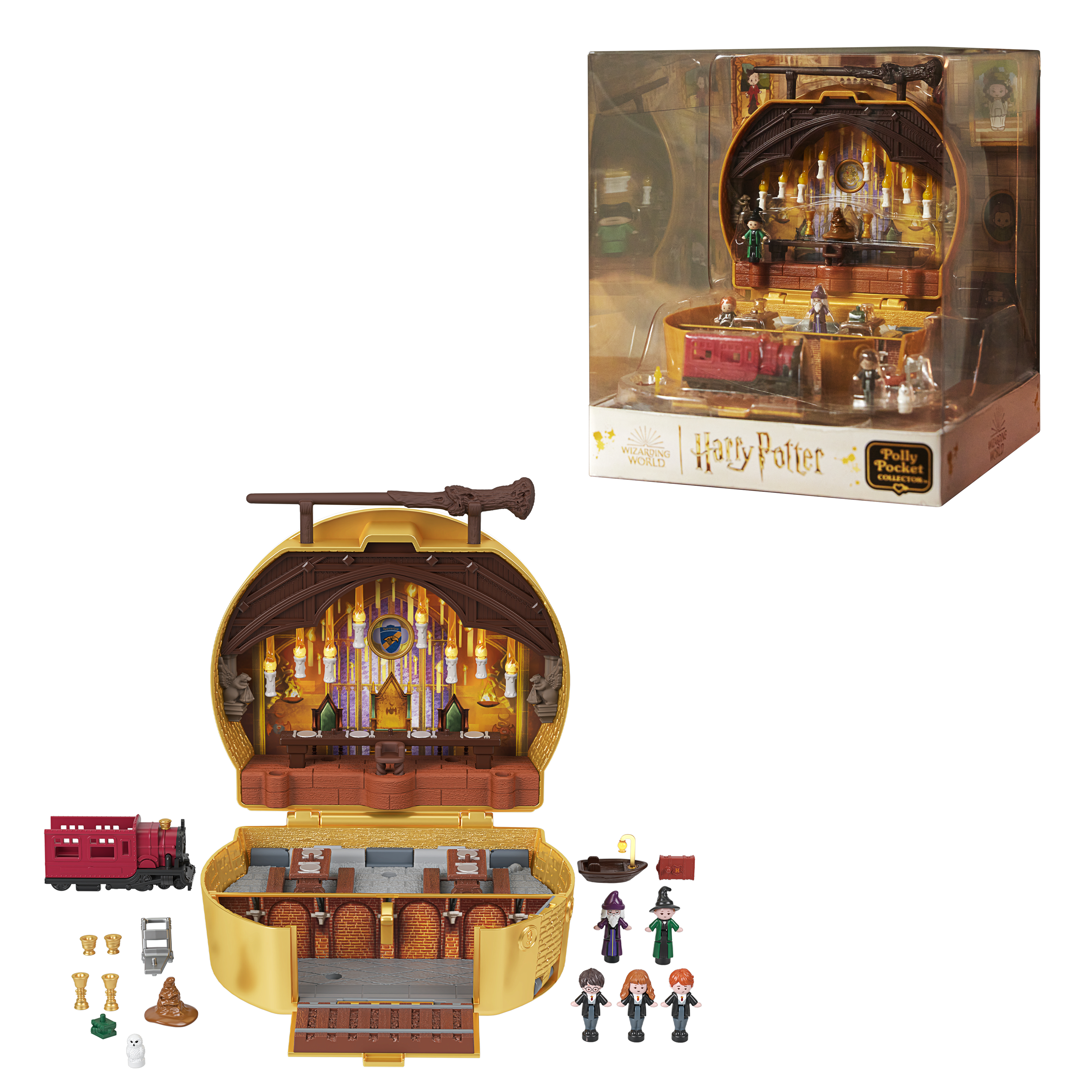 POLLY POCKET Collector Harry Potter HRD56 Coffret de jeu Multicolore