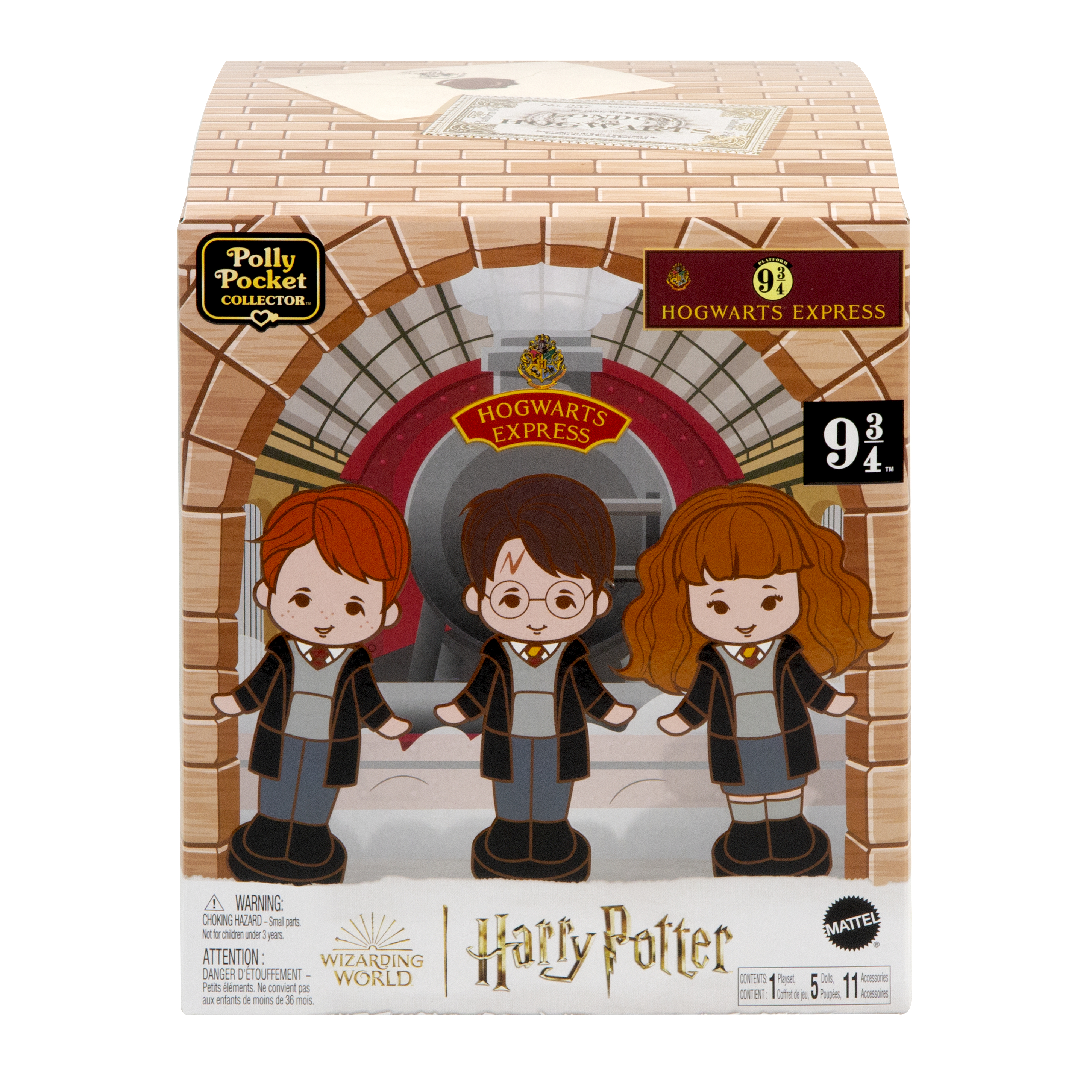 POLLY POCKET Collector Harry Potter HRD56 Coffret de jeu Multicolore
