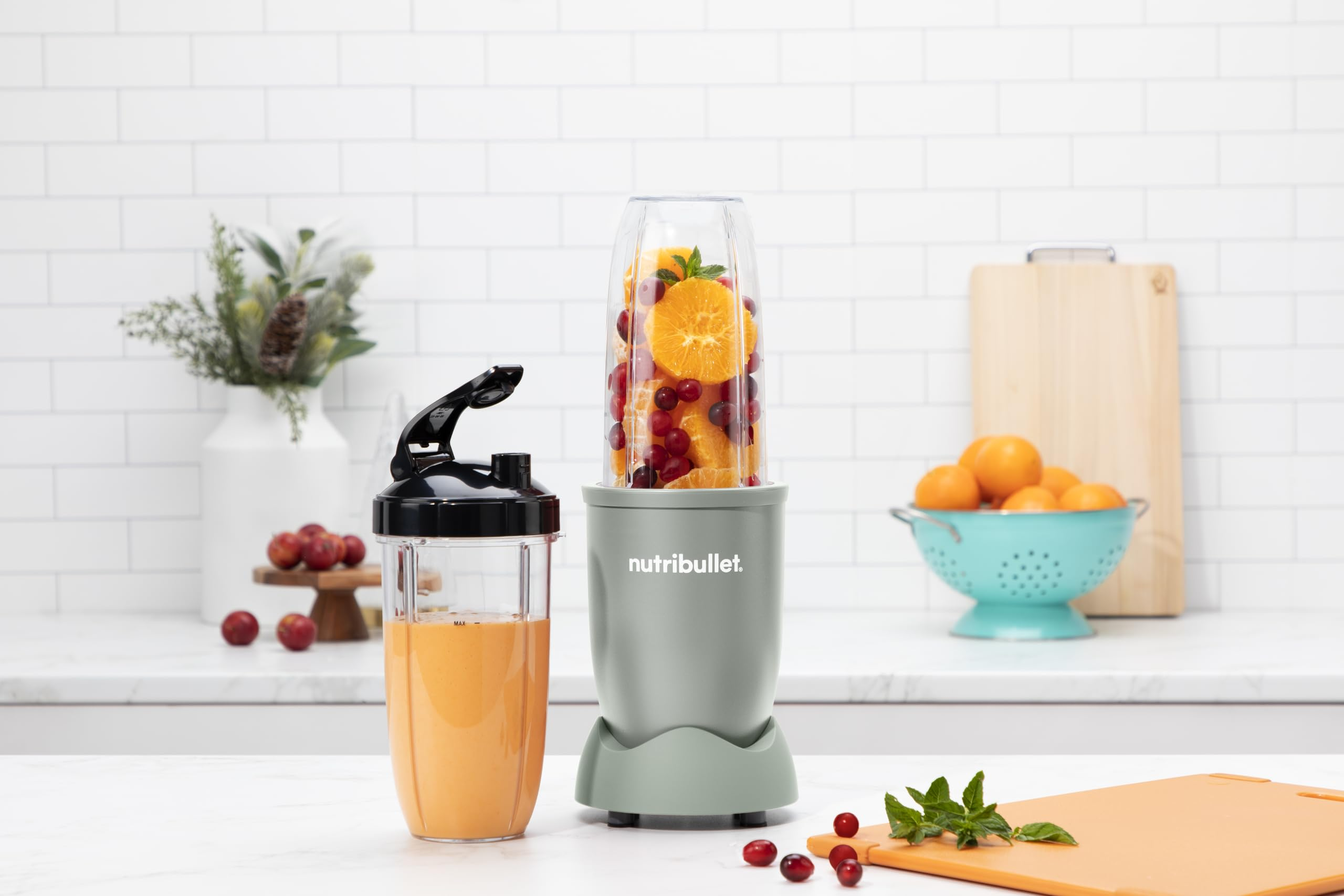 NUTRIBULLET Pro 900 Standmixer Matt Jade (900 W, 900 ml)
