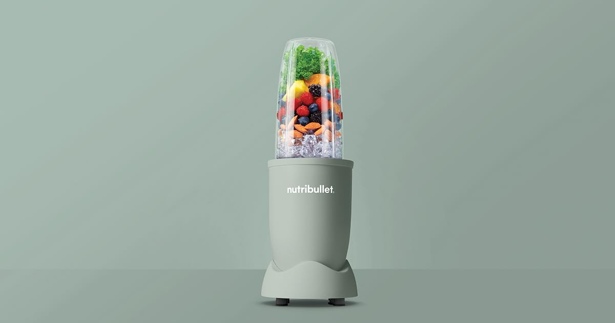 NUTRIBULLET Pro 900 Standmixer Matt Jade (900 W, 900 ml)