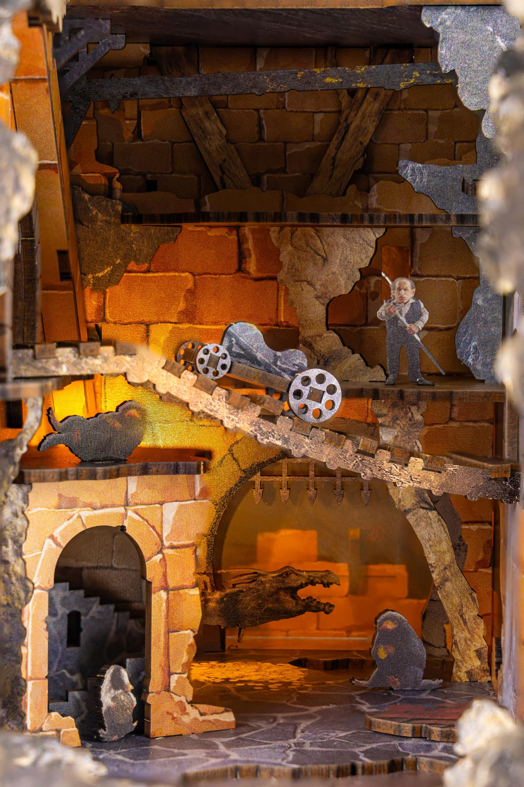 REVELL Tiny Adventures Gringotts Bank Modellbausatz