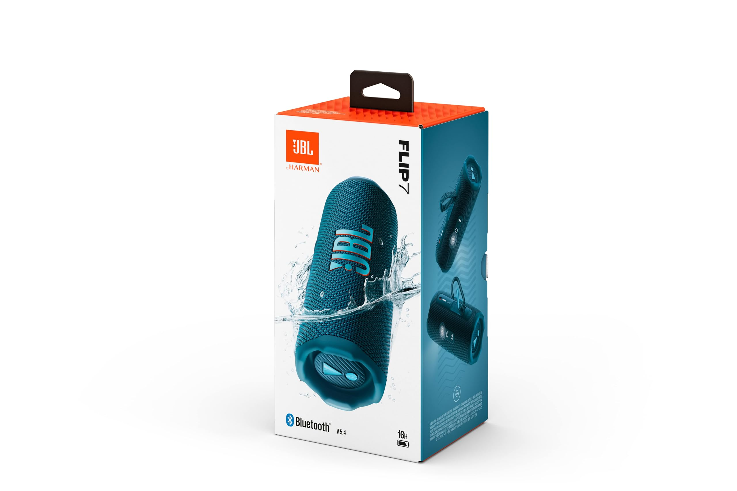 JBL Flip 7 Bluetooth portable, IP68 Enceinte, Bleu