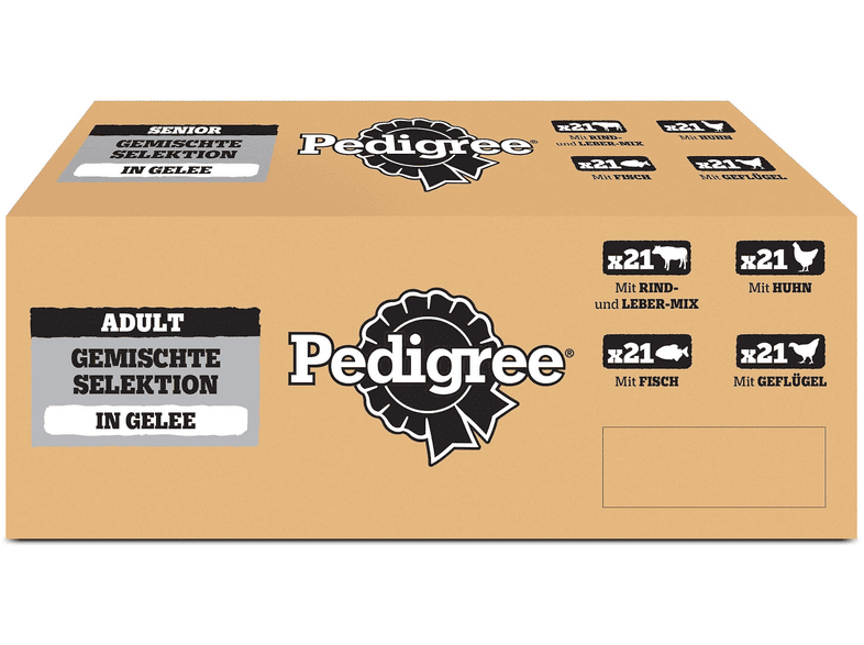 PEDIGREE Dogcare Chunks in Gelee Adult Hundefutter | MediaMarkt