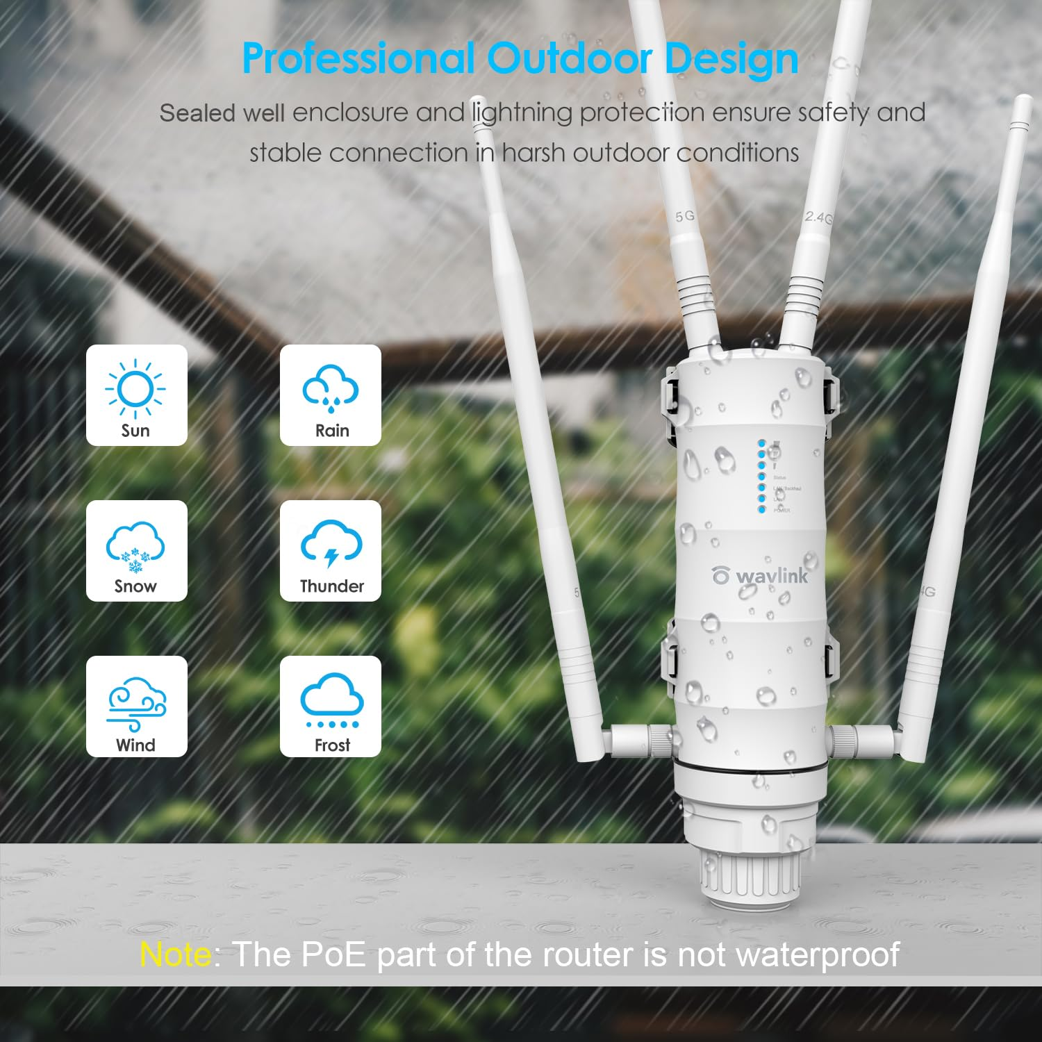 Wavlink WN572HP3-B Ripetitore Wi-Fi