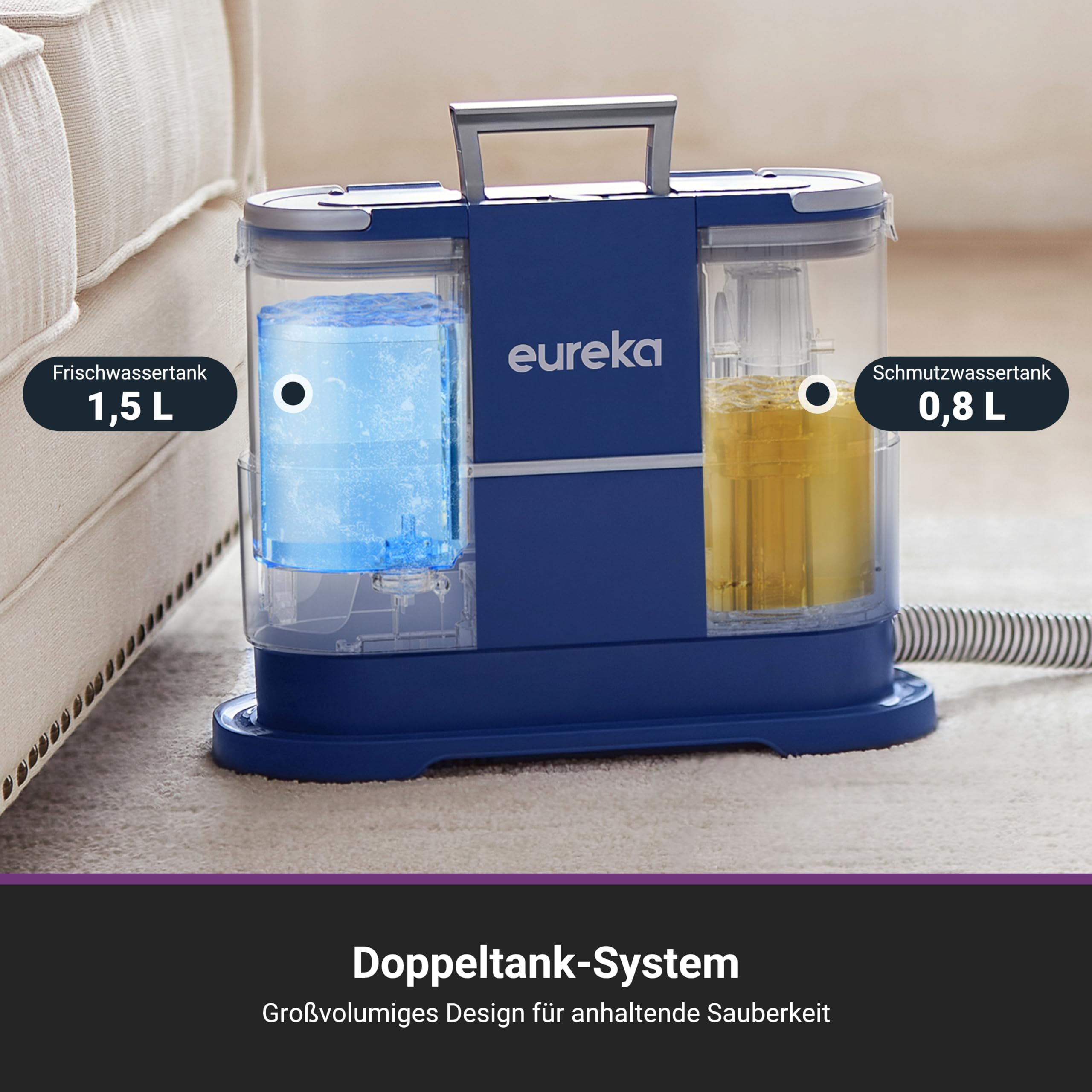 EUREKA NEY100 Lava-tappezzeria, Blu