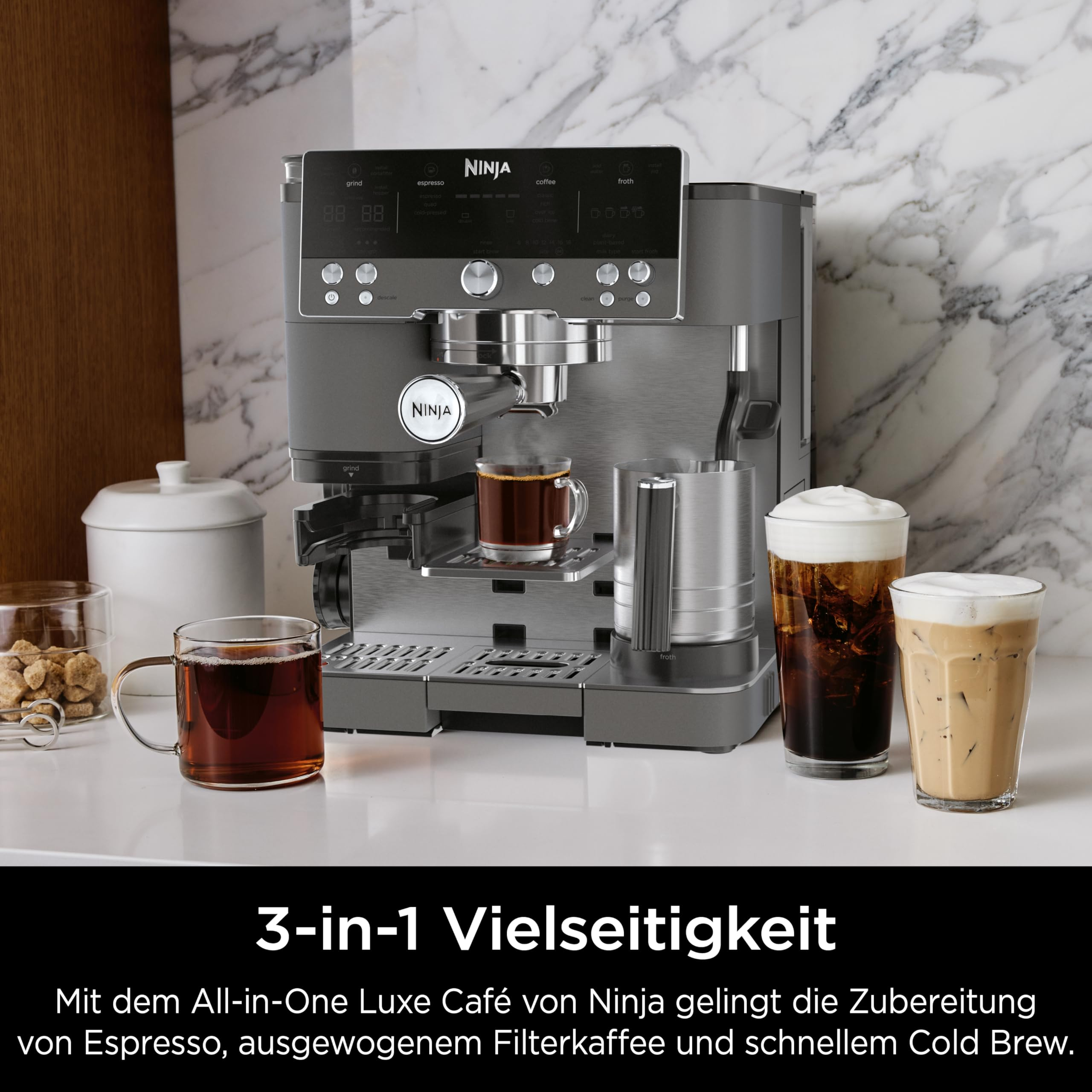 NINJA Luxe Café Premier Espresso Makinesi Gri