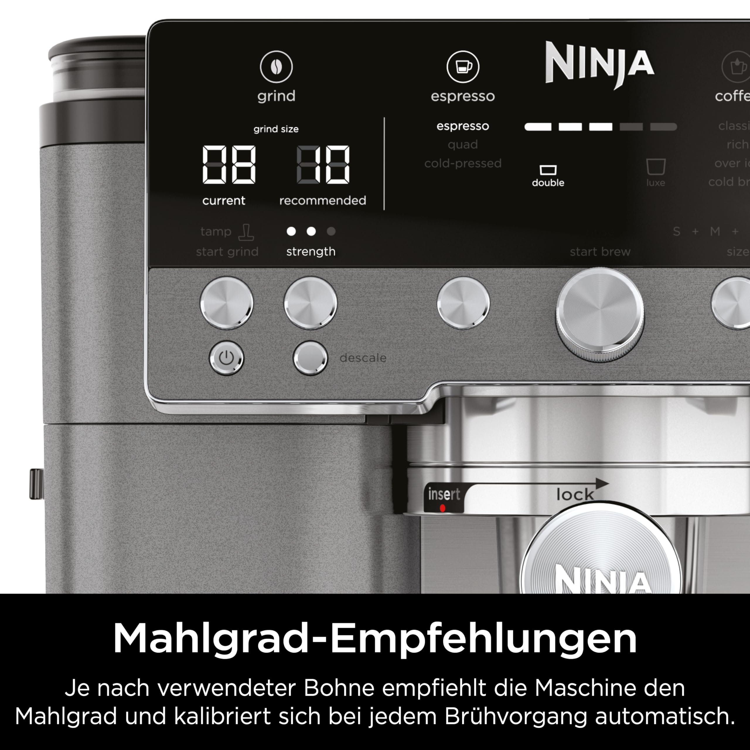 NINJA Luxe Café Premier Espresso Makinesi Gri