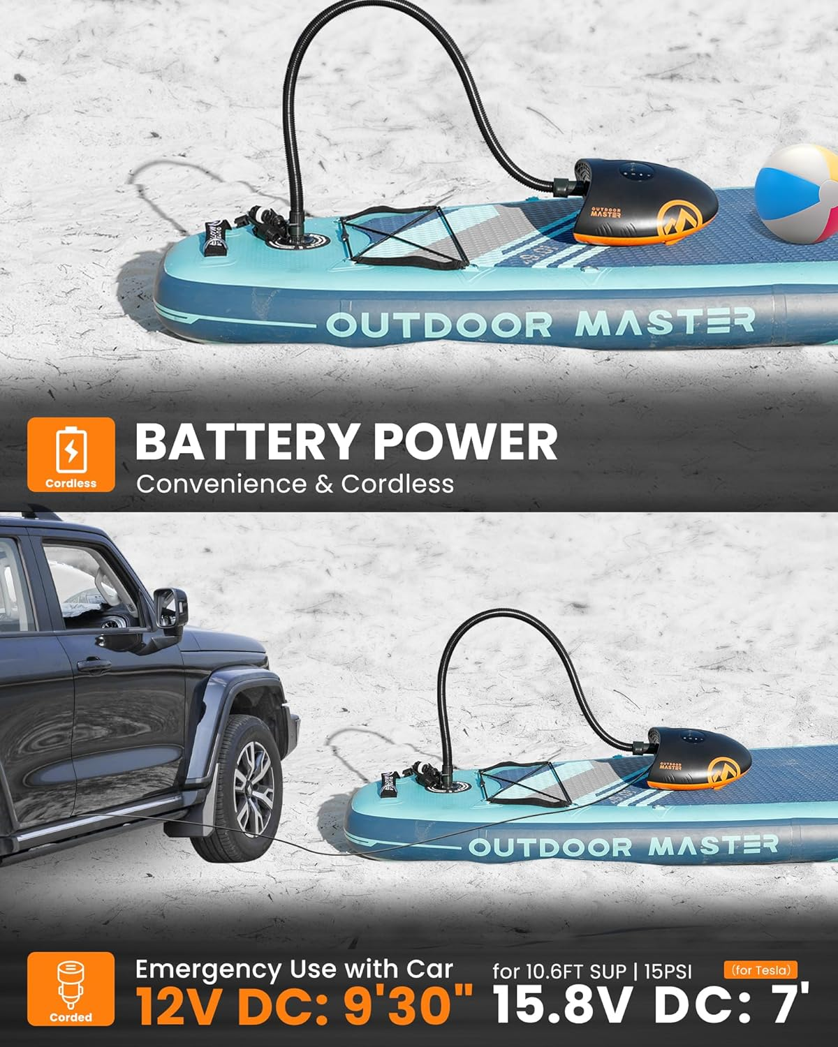 OUTDOORMASTER Shark 2S Pompe à air