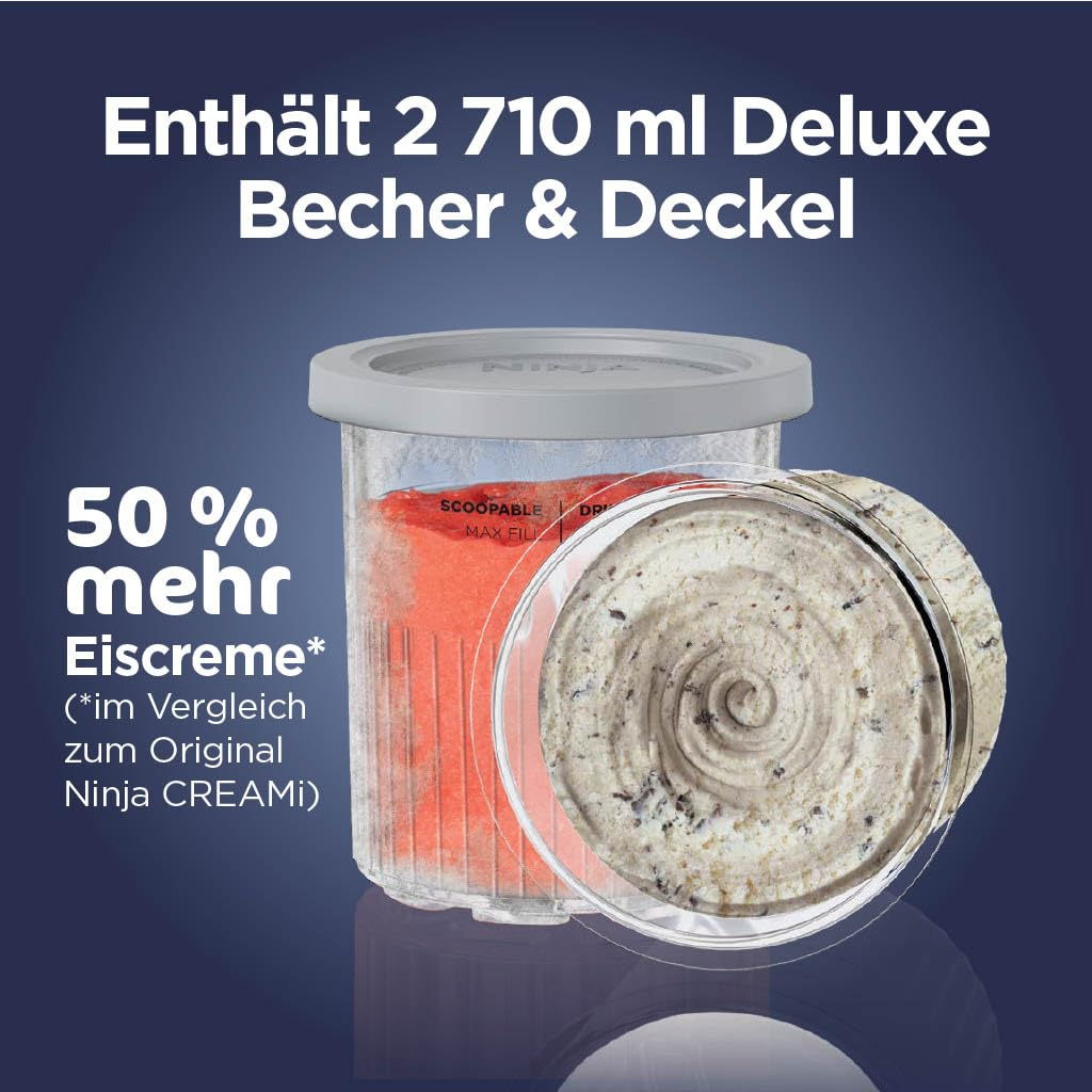 NINJA NC502EUSTGD Eismaschine (800 W, Gold)
