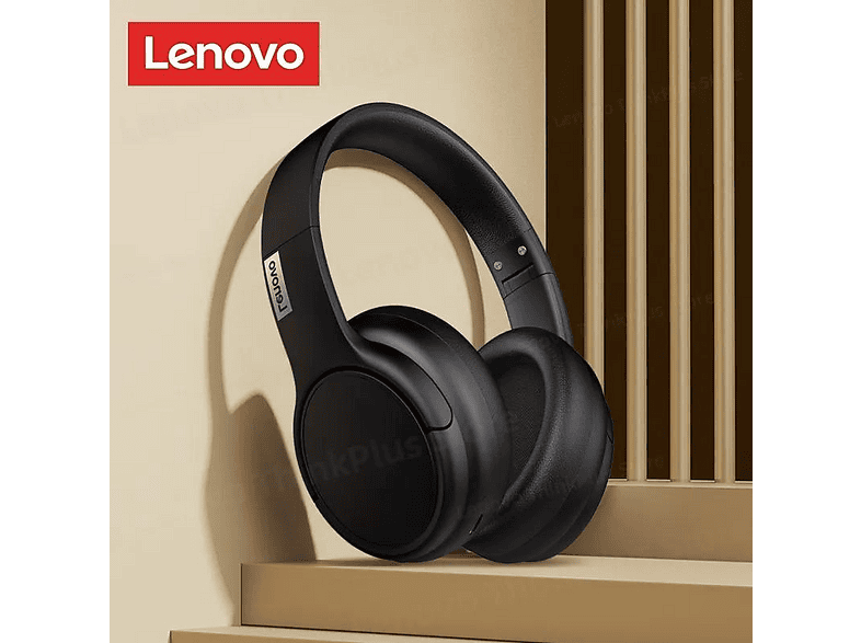 Lenovo ThinkPlus H20 Kulak Üstü Siyah Bluetooth Kulaklık