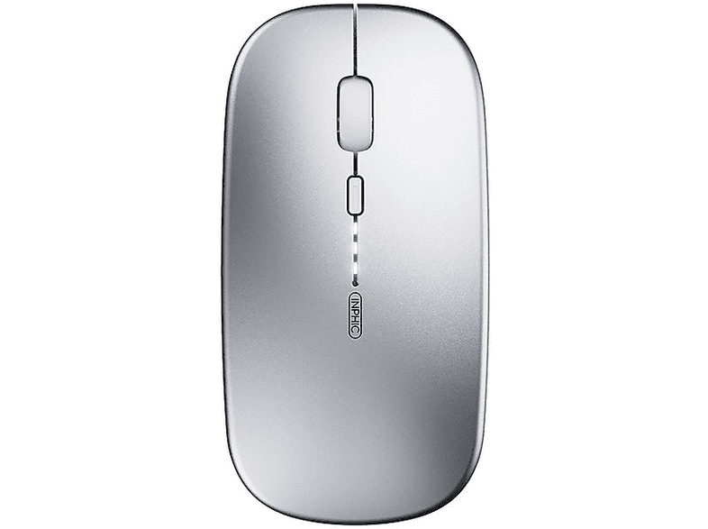 KONTORLAND M1PRO Ultra İnce Sessiz Bluetooth Kablosuz Mouse Gümüş