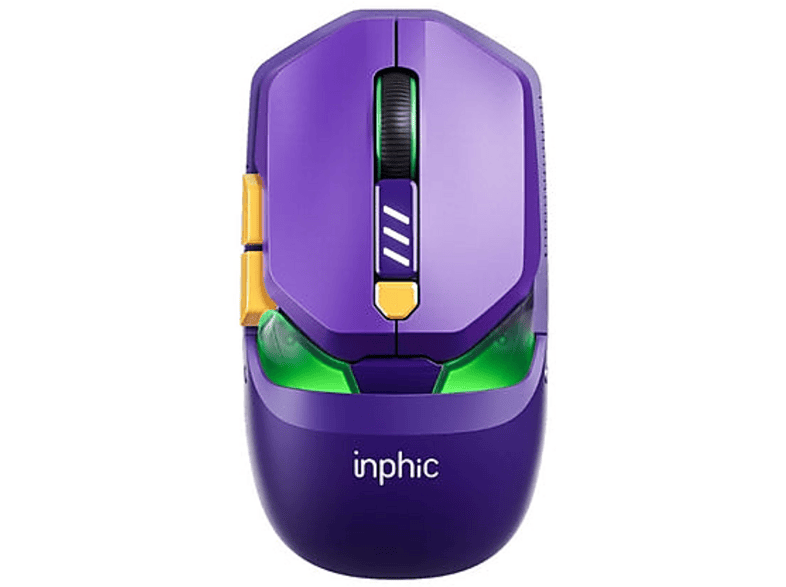 KONTORLAND YC-XS Star Tunnel Üç Modlu RGB 12800 DPI Kablosuz Gaming Mouse Mor