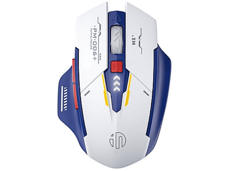 KONTORLAND F9 Sessiz Şarjlı Mouse 2400 DPI Kablosuz Mouse Beyaz
