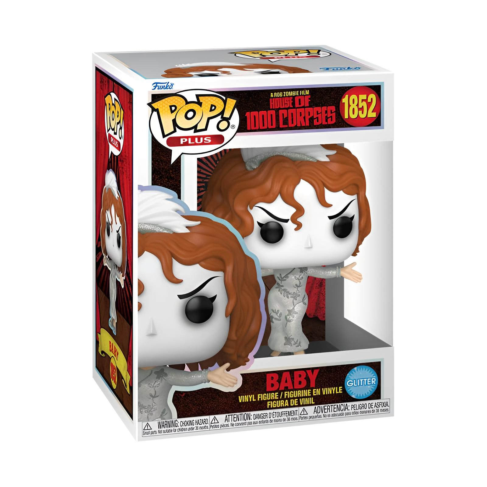 Figura de vinilo Funko Pop de Baby de House of 1000 Corpses en una caja.