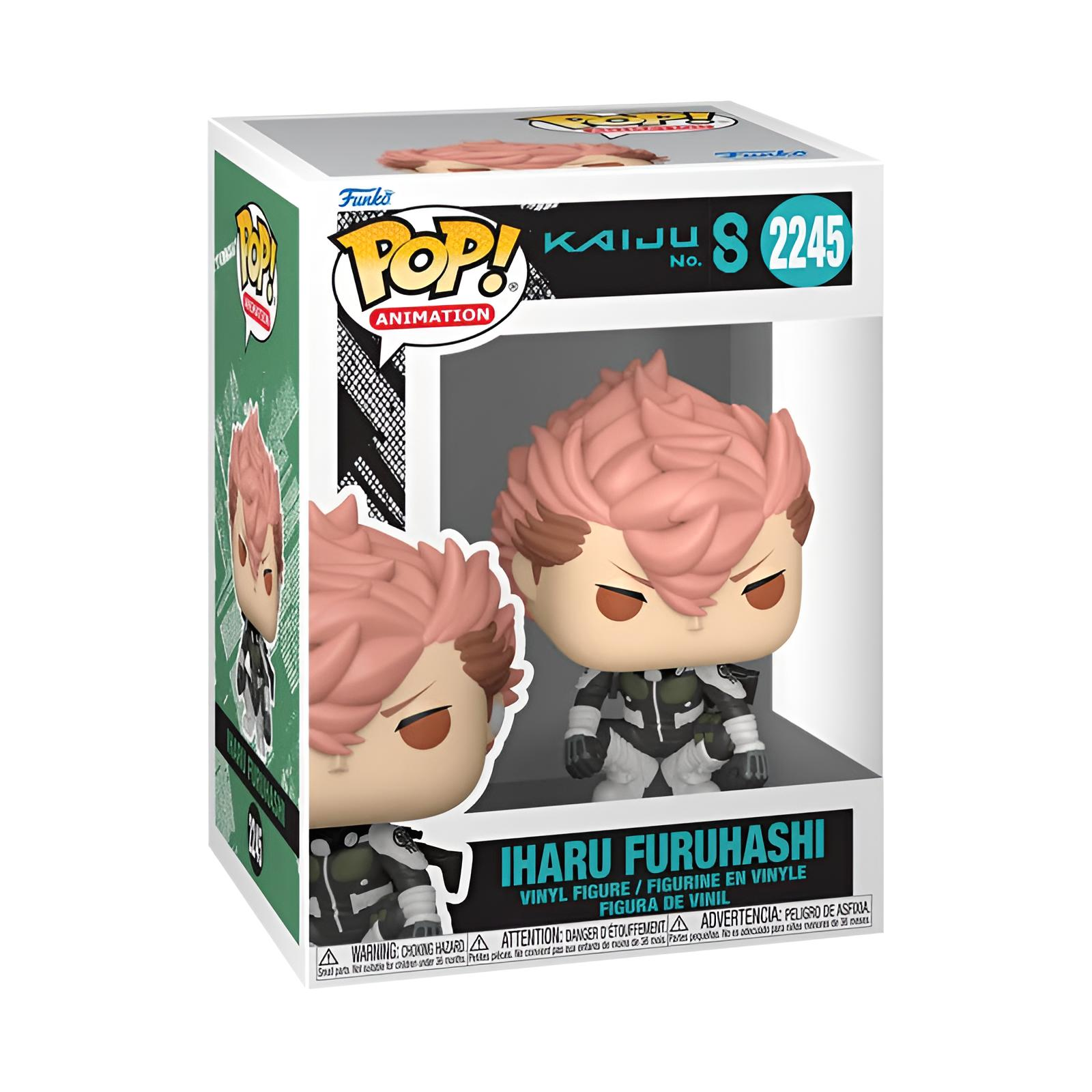 Figura Funko Pop de Iharu Furuhashi en caja coleccionable con ventana.