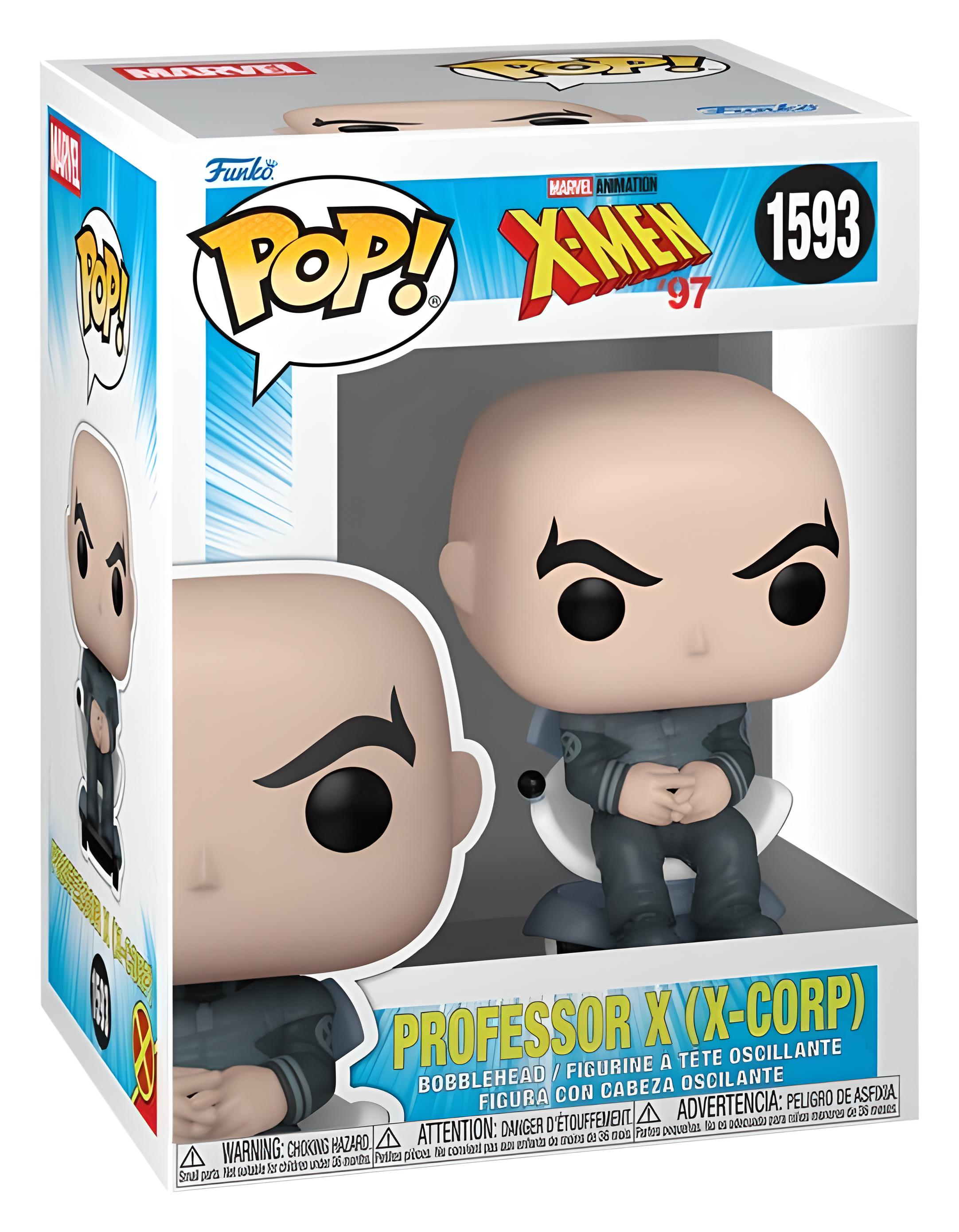 Professor X Funk-Figur in Originalverpackung.