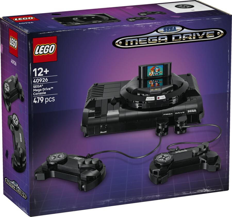 İki kumandalı Sega Mega Drive konsolunun Lego seti.