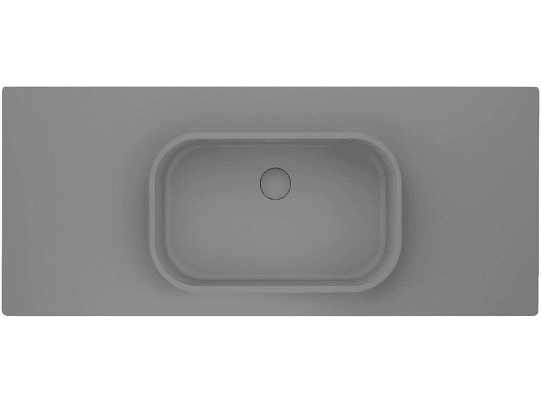 REAL STONE Pure Etajerli 60x50 Granit Banyo Lavabosu