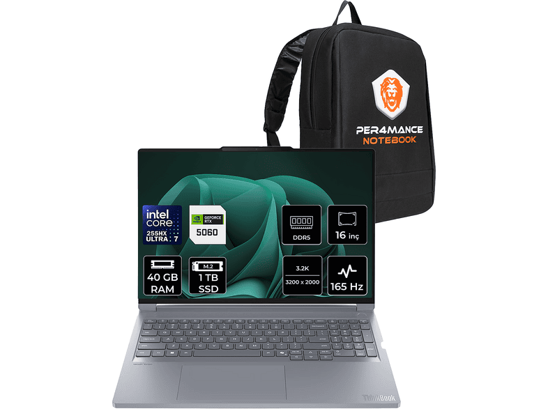 LENOVO TB 16P G6 RTX5060 8GB 3.2K 21R0001GTXP327 Intel Core Ultra