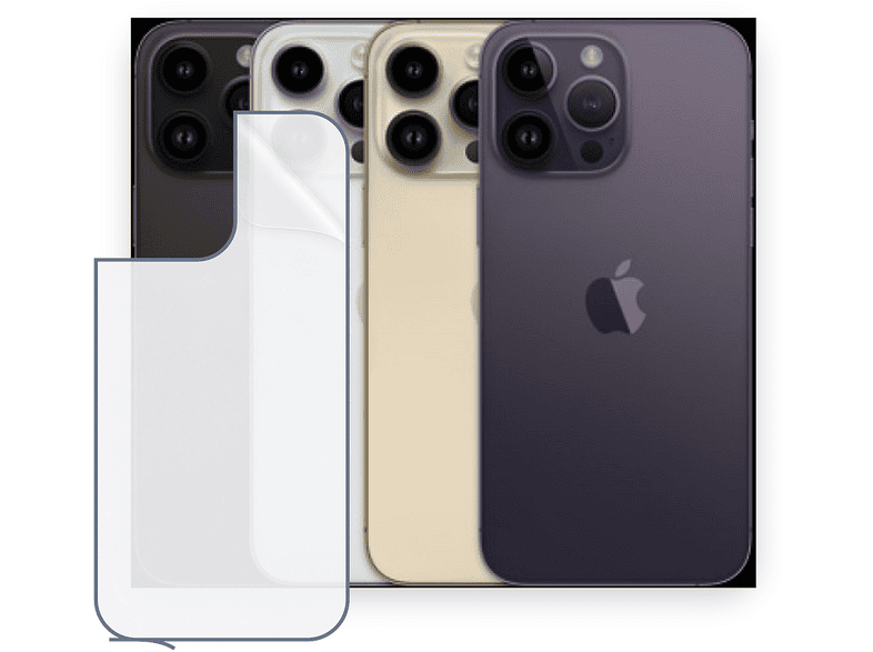 SCHITEC iPhone 14 Pro Max Uyumlu Arka Yüzey Hidrojel Ekran Koruyucu