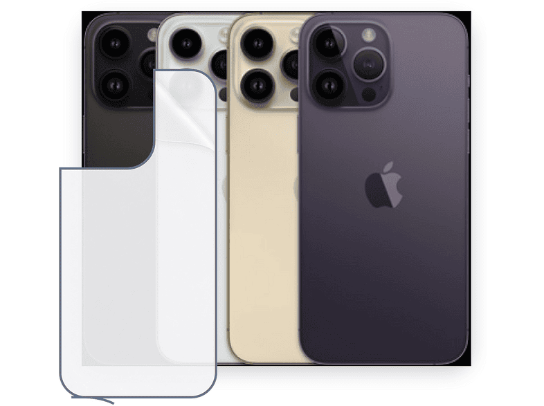 SCHITEC iPhone 14 Pro Uyumlu Arka Yüzey Hidrojel Ekran Koruyucu