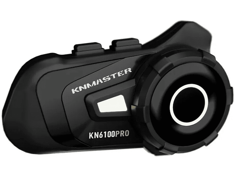 KNMASTER KN6100 Pro Bluetooth Motosiklet Kask Intercom Siyah