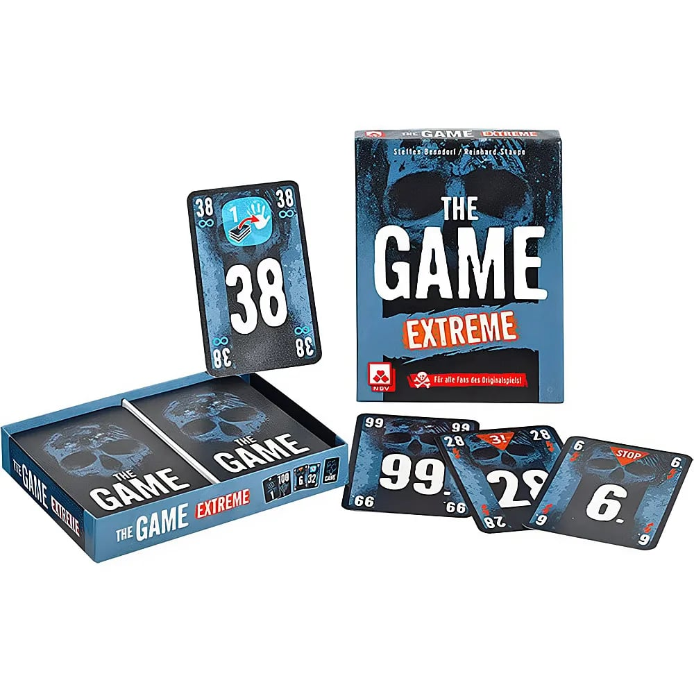 The Game Extreme Kartenspiel mit Box und Karten.