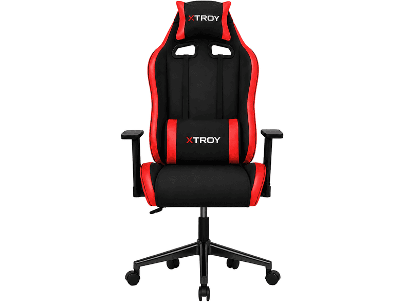 XTROY Axe Model 140° Yatan Kumaş Oyuncu Koltuğu Kırmızı