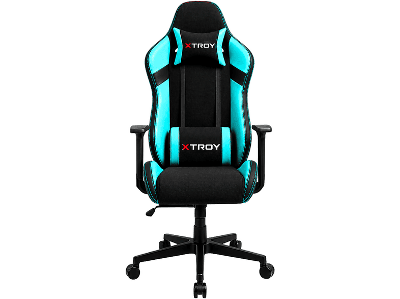 XTROY Knight Model 140° Yatan Kumaş Oyuncu Koltuğu Turkuaz