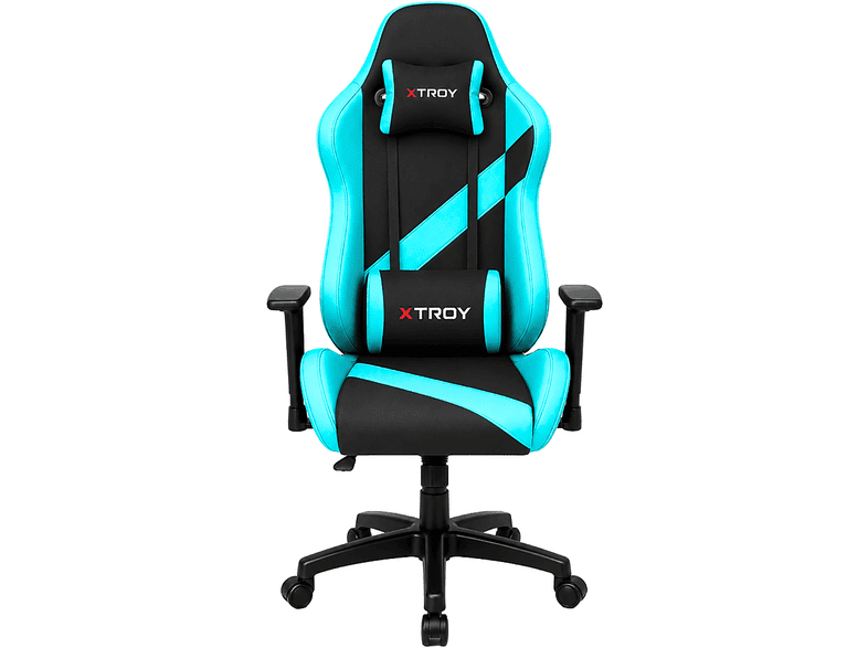 XTROY Bold Model 140° Yatan Kumaş Oyuncu Koltuğu Turkuaz