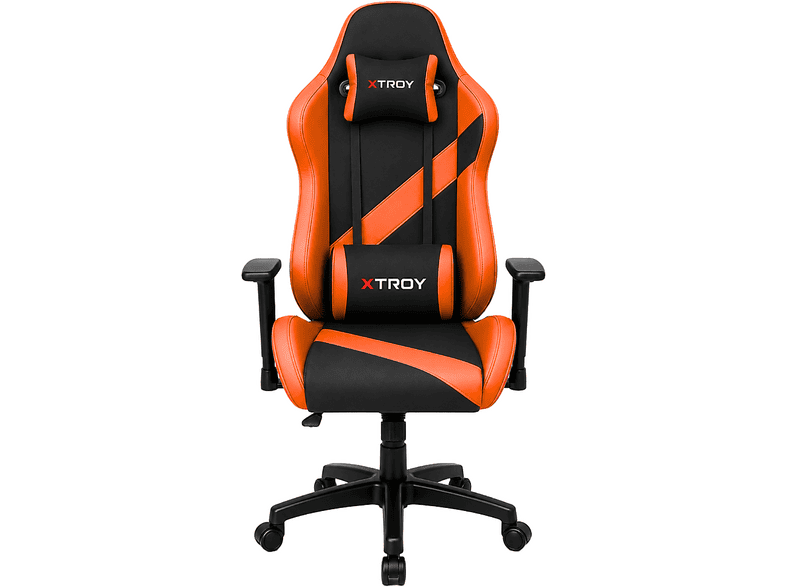 XTROY Bold Model 140° Yatan Kumaş Oyuncu Koltuğu Turuncu