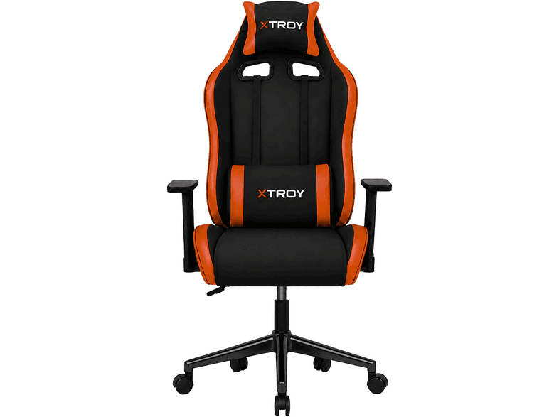 XTROY Axe Model 140° Yatan Kumaş Oyuncu Koltuğu Turuncu