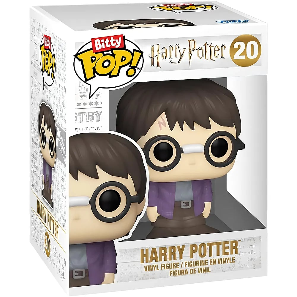 Bitty Pop! Harry Potter Vinylfigur in Verpackung.