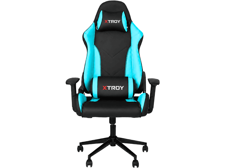 XTROY Hector Model 180° Yatan, Kumaş Oyuncu Koltuğu Turkuaz