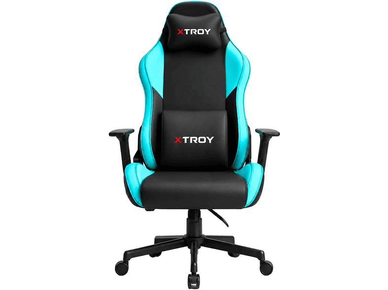XTROY Valor Model 180° Yatan, Kumaş Oyuncu Koltuğu Turkuaz