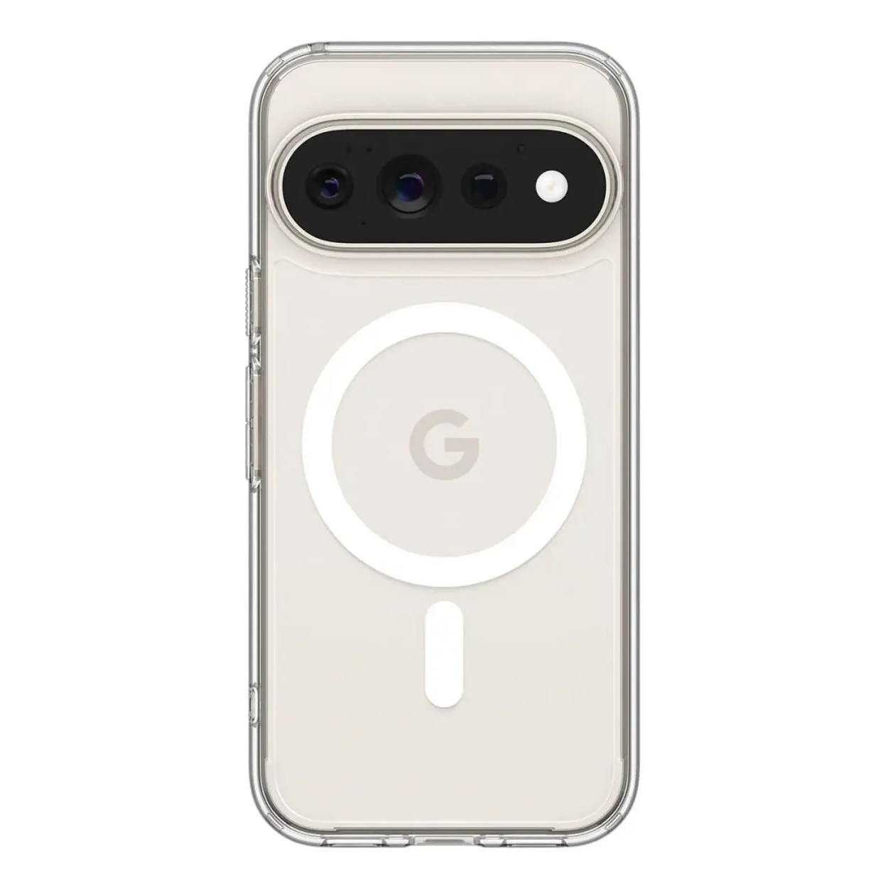Funda para móvil - SPIGEN Ultra Hybrid Mag, Compatible con Google Google Pixel 11 Pro, Transparente