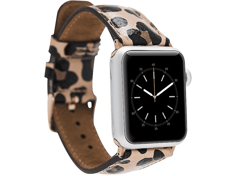 BLOOMINBAG BloominBand Deri Apple Watch 44/45/46/49 mm Akıllı Saat Kordonu Kahverengi