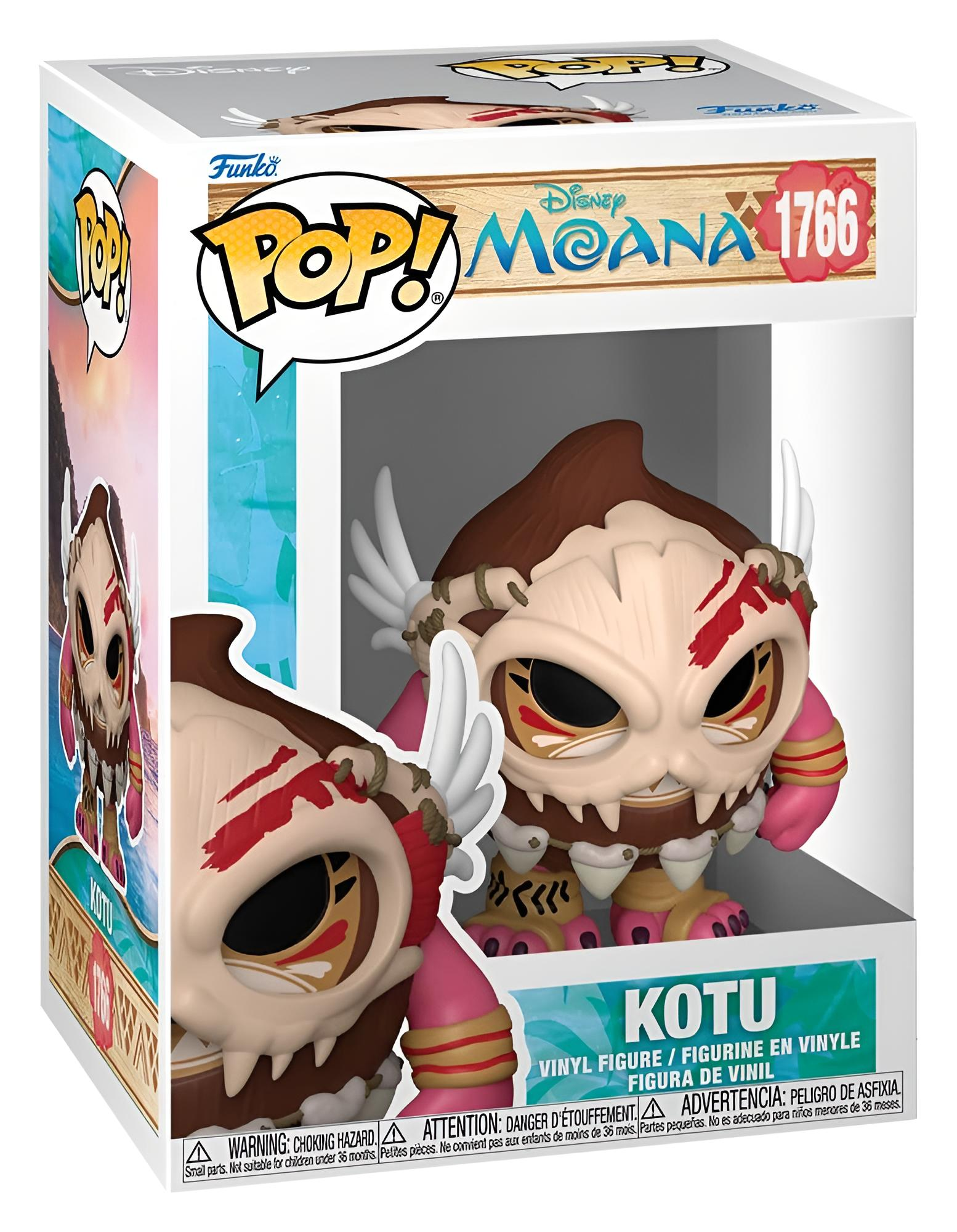 Disney Moana Kotu Funko Pop Vinyl Figur in ihrer Originalverpackung.