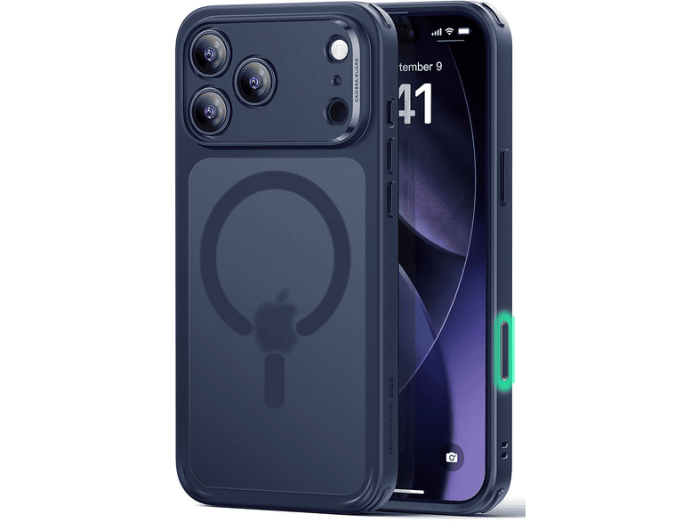 ESR Apple iPhone 17 Pro Max Uyumlu Classic Hybrid Magsafe Kapak Telefon Kılıfı Mavi