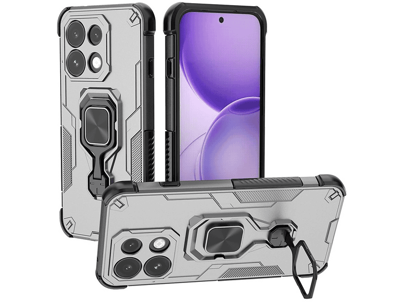 MOBYDEFEND Robuste Panzerhülle mit 2-Lagen-Schutz, Backcover, Oppo ...