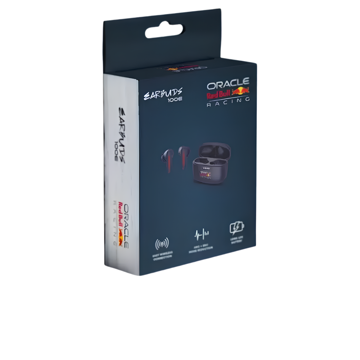 Scatola di confezionamento per auricolari wireless Oracle Red Bull Racing.