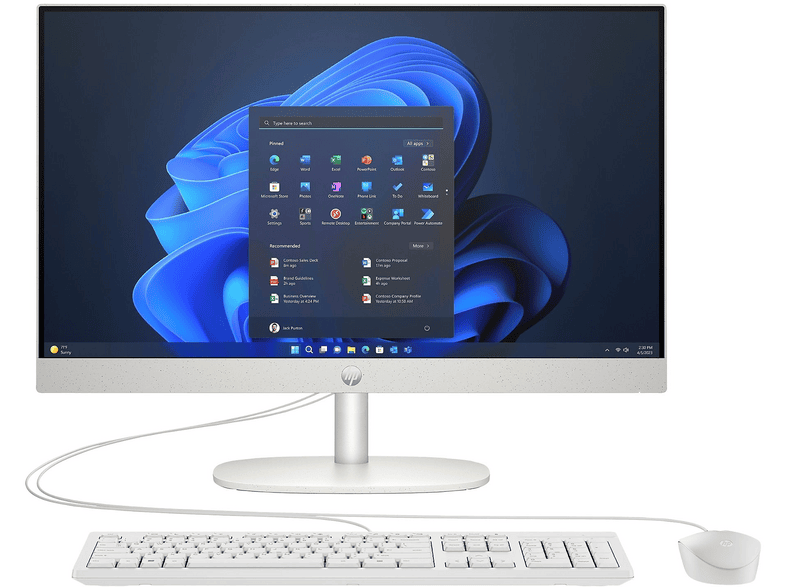 HP Proone 240 G10 D36TKET002 Intel Core Ultra 5 125U 32 GB 512 GB 23,8 inç FreeDOS All In One Bilgisayar Beyaz