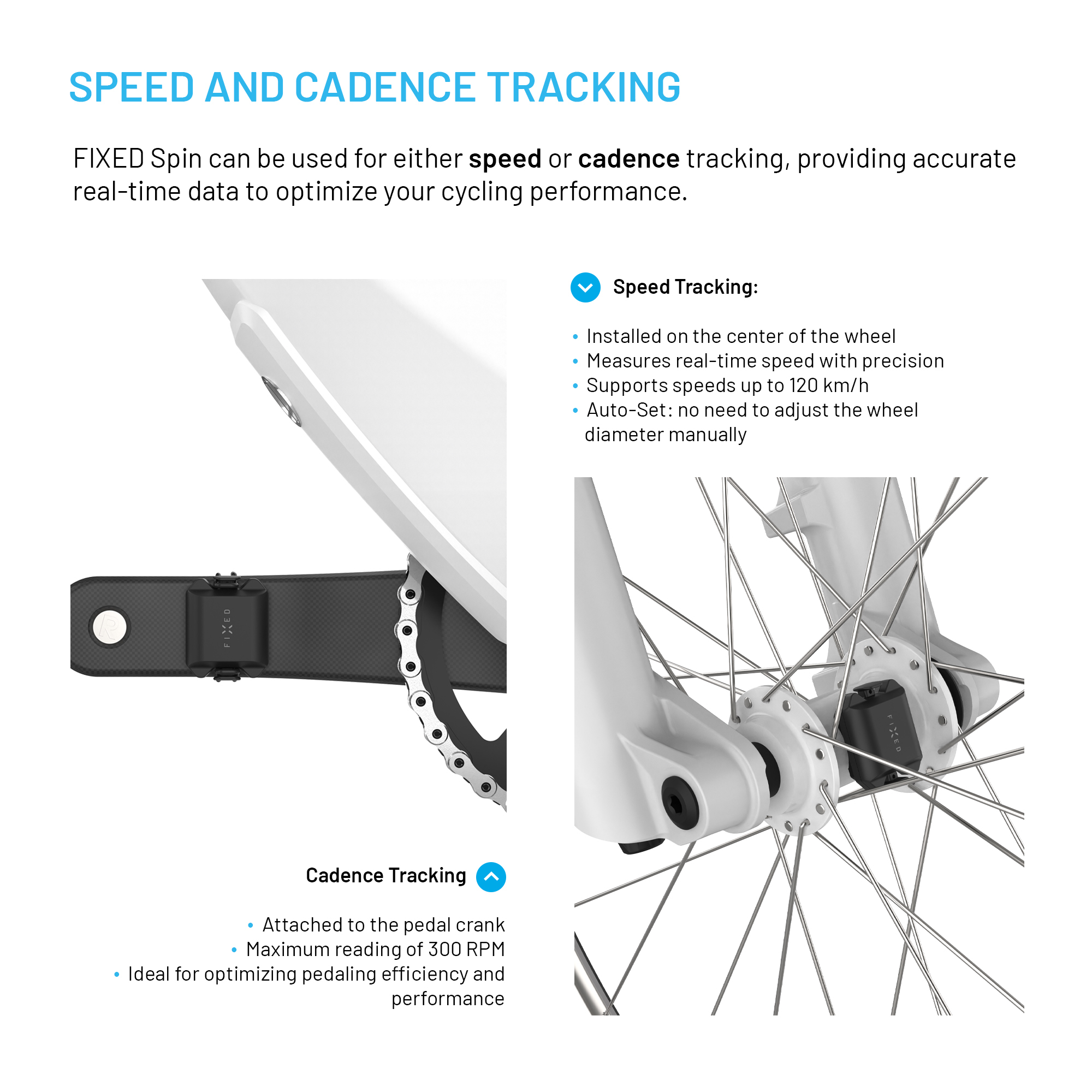 Anleitung für Speed und Cadence Tracking mit Fahrradteilen und Sensoren.